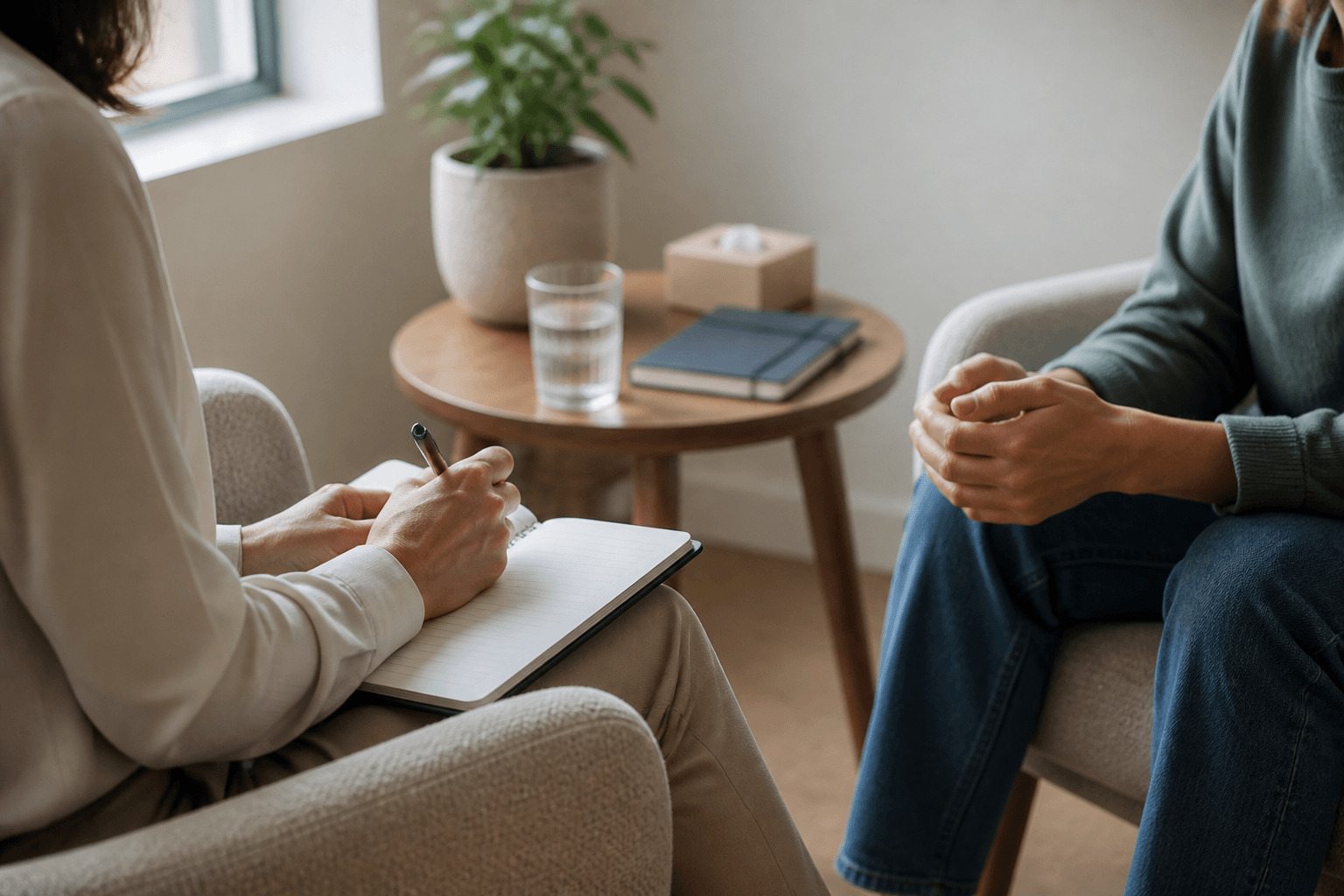 Consulta médica de psiquiatría